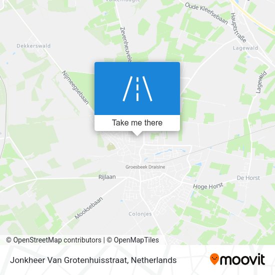 Jonkheer Van Grotenhuisstraat map