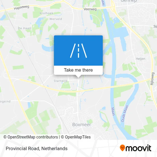 Provincialeweg map