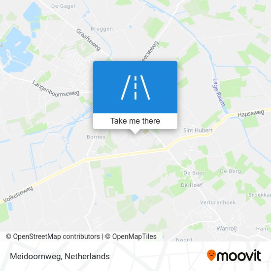 Meidoornweg map