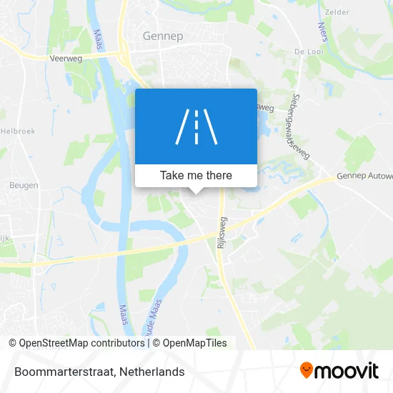 Boommarterstraat map