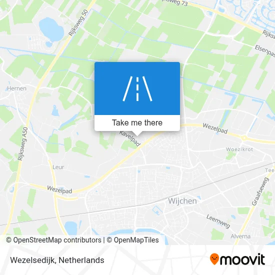 Wezelsedijk map