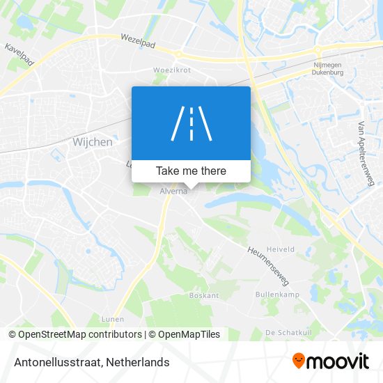 Antonellusstraat map