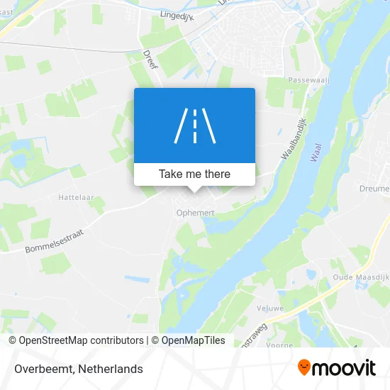 Overbeemt Karte