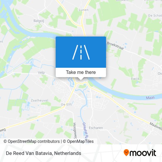 De Reed Van Batavia map