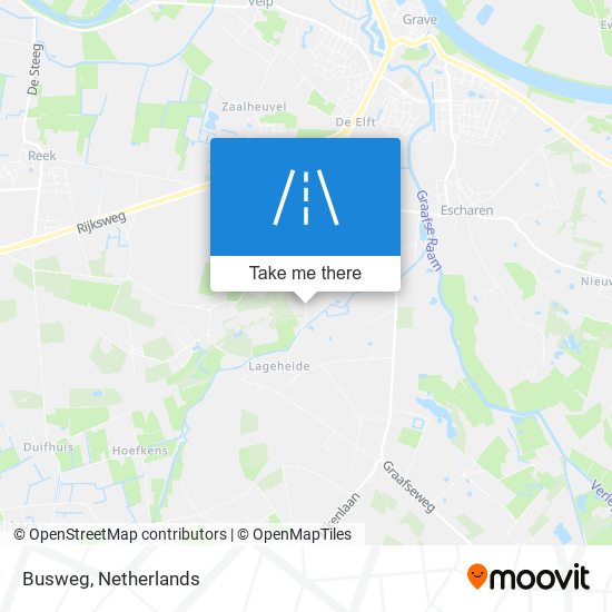 Busweg map