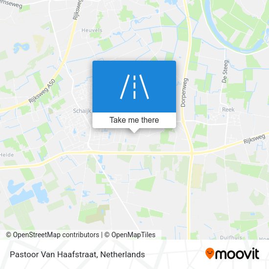 Pastoor Van Haafstraat map