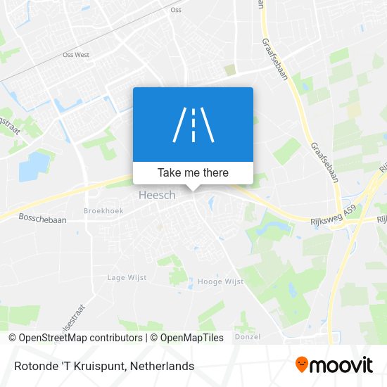 Rotonde 'T Kruispunt map