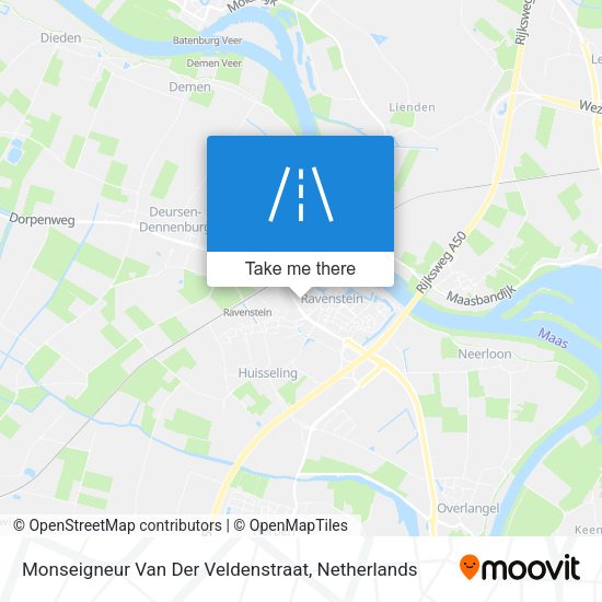 Monseigneur Van Der Veldenstraat map