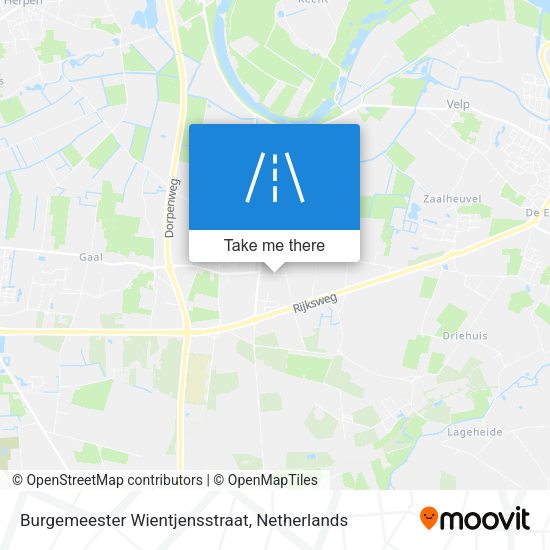 Burgemeester Wientjensstraat map