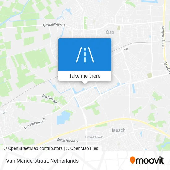 Van Manderstraat map