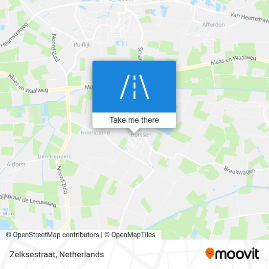 Zelksestraat map