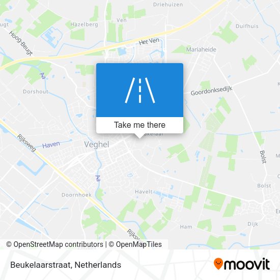 Beukelaarstraat map