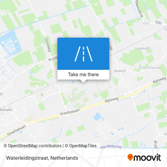 Waterleidingstraat map