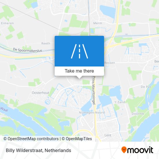 Billy Wilderstraat map