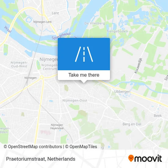 Praetoriumstraat map