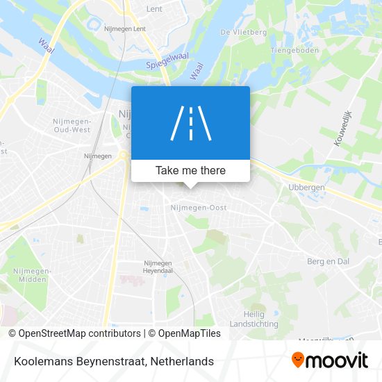 Koolemans Beynenstraat map