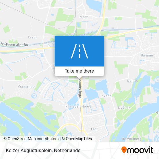 Keizer Augustusplein map