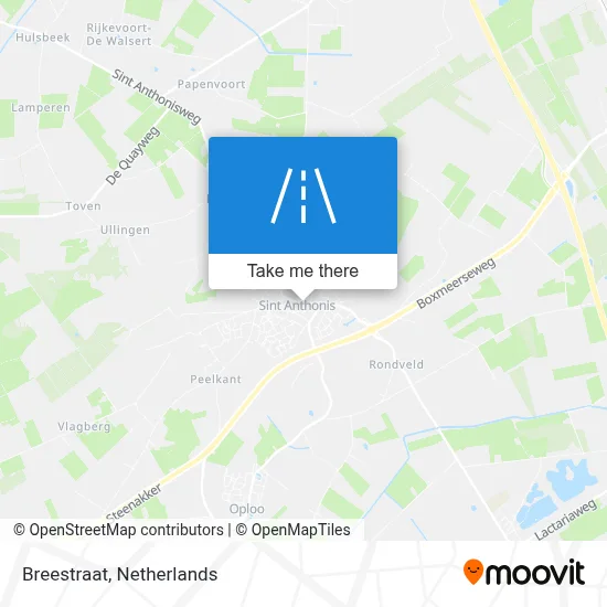 Breestraat map