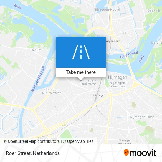 Roerstraat map