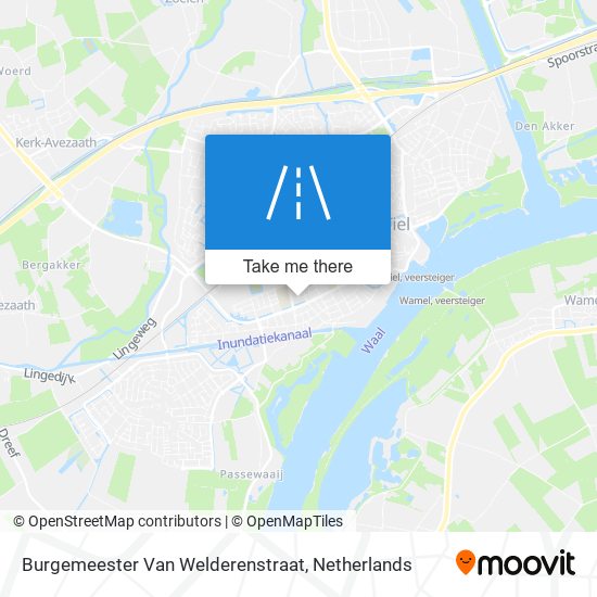 Burgemeester Van Welderenstraat map