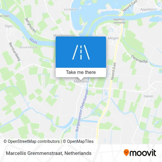 Marcellis Gremmenstraat map