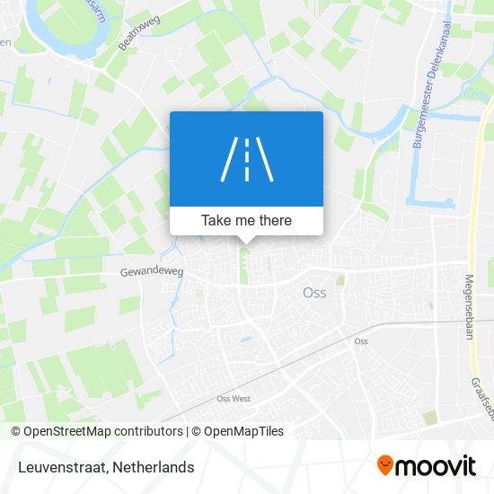 Leuvenstraat map