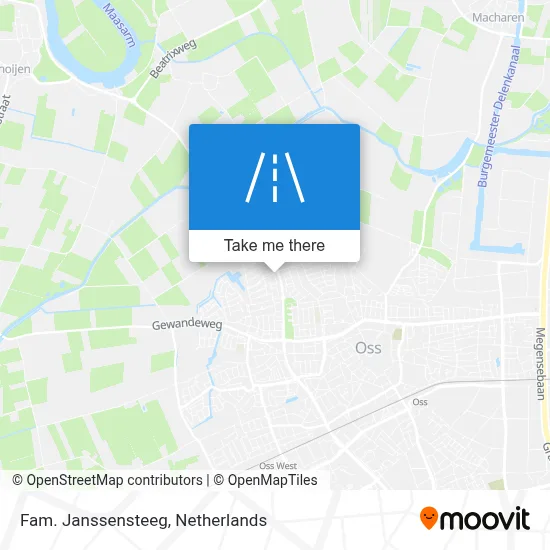Fam. Janssensteeg map