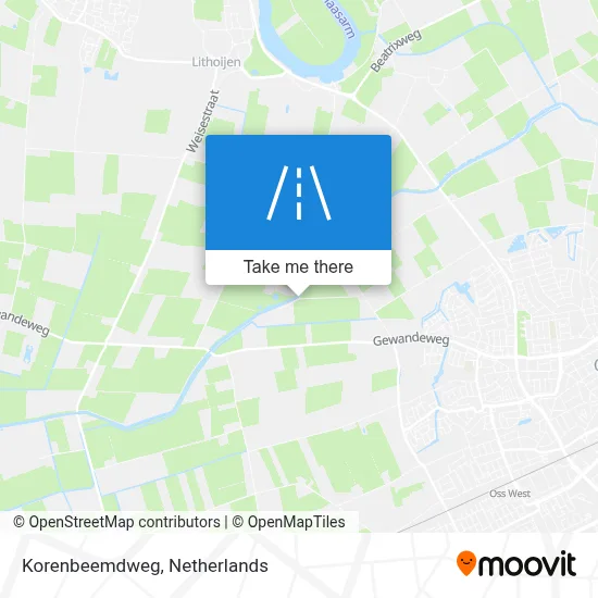Korenbeemdweg map