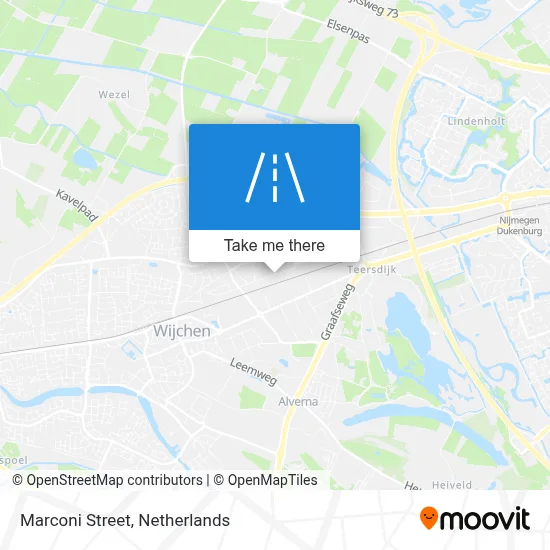 Marconistraat map
