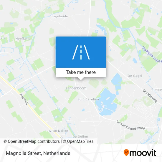 Magnoliastraat map