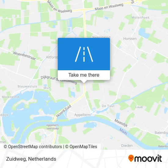 Zuidweg map