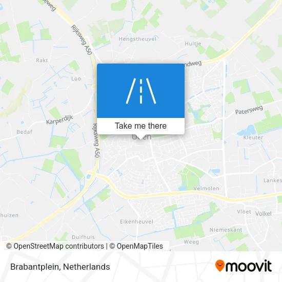 Brabantplein map