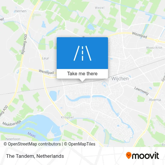 De Tandem map