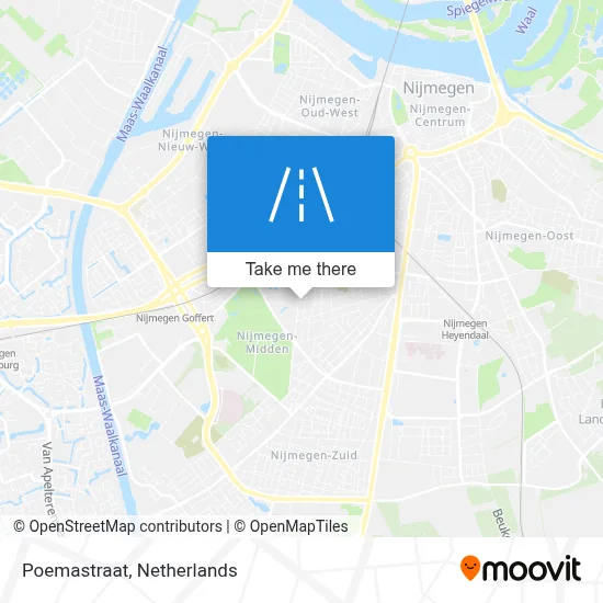 Poemastraat map