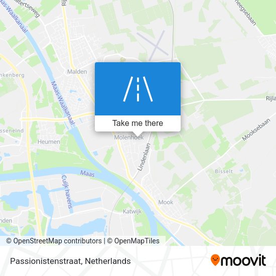 Passionistenstraat map