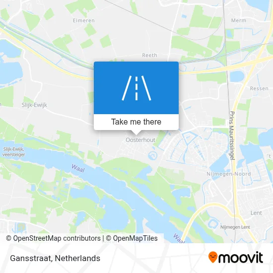 Gansstraat map
