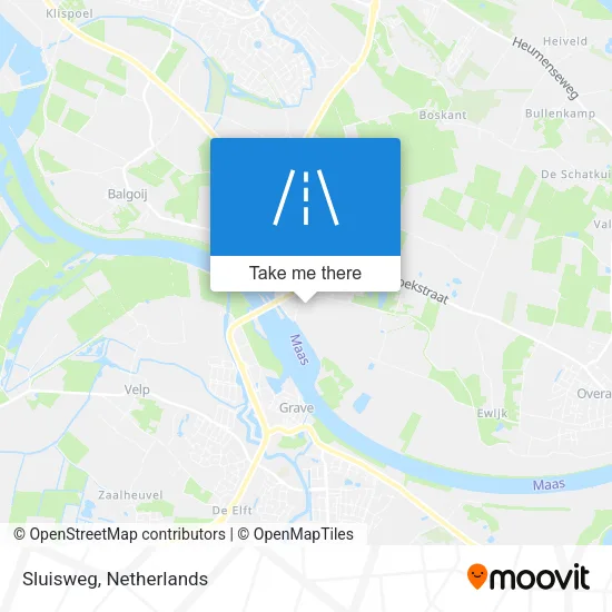 Sluisweg map