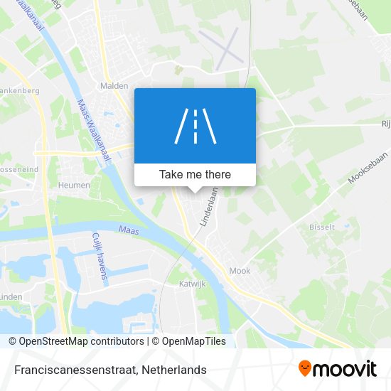 Franciscanessenstraat map
