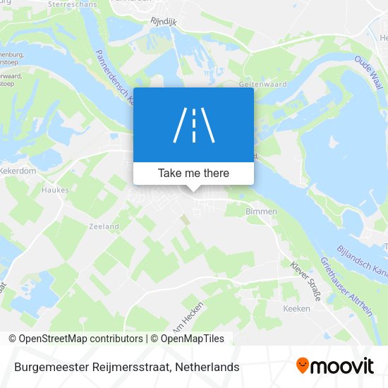 Burgemeester Reijmersstraat map