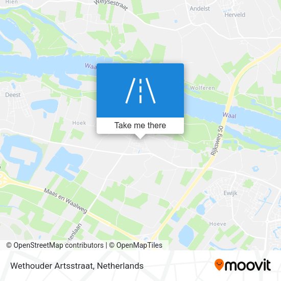 Wethouder Artsstraat map