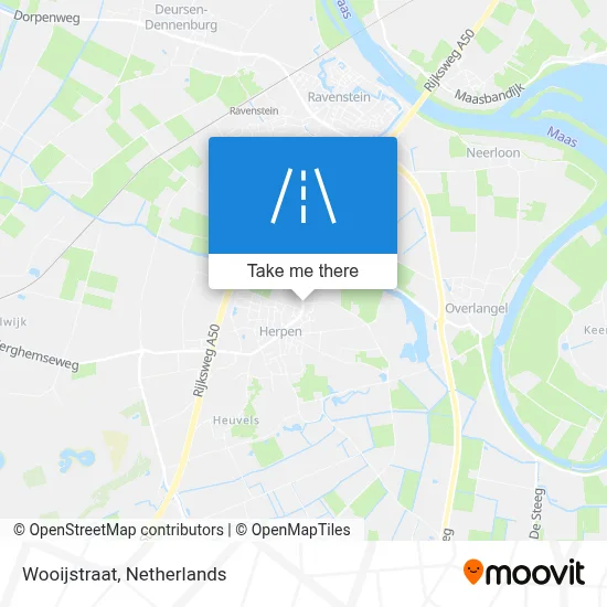 Wooijstraat map