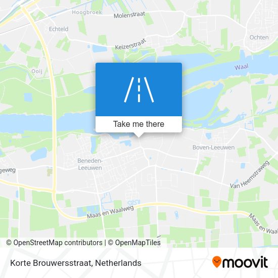 Korte Brouwersstraat map