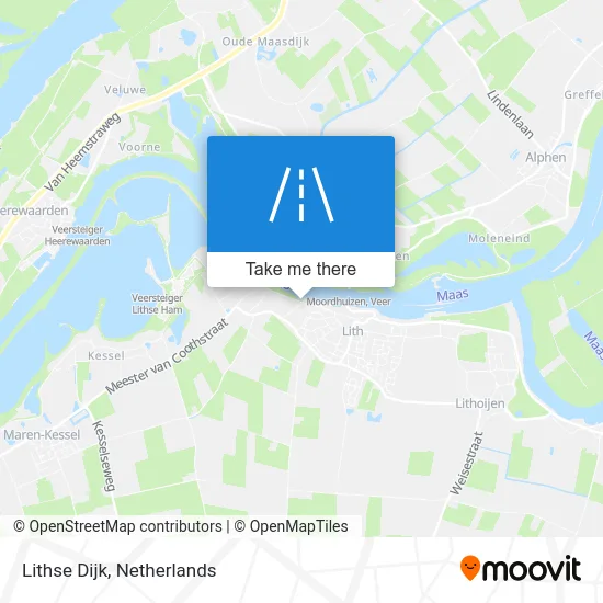 Lithse Dijk map