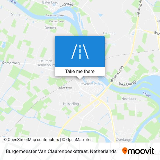 Burgemeester Van Claarenbeekstraat map