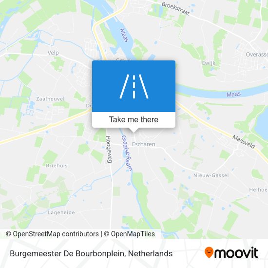 Burgemeester De Bourbonplein map