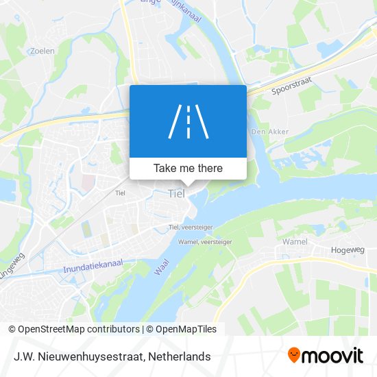 J.W. Nieuwenhuysestraat map
