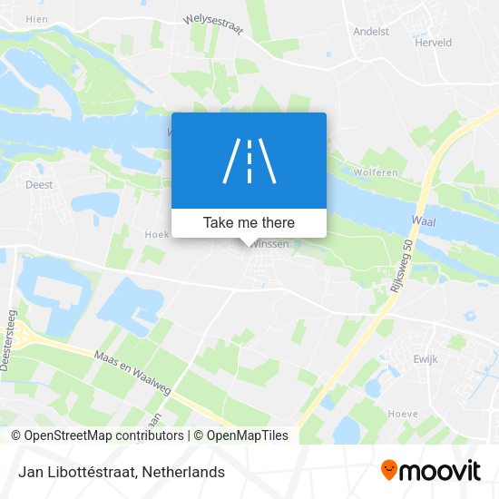 Jan Libottéstraat map