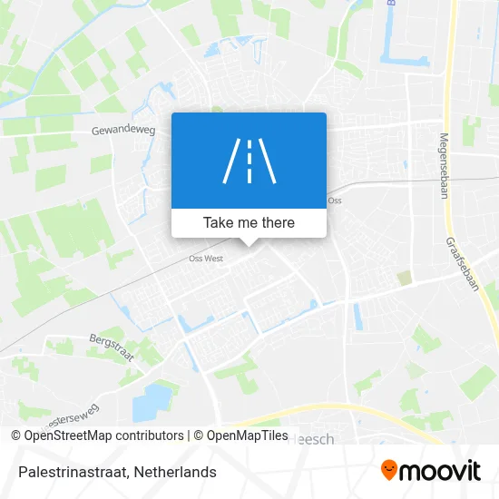 Palestrinastraat map