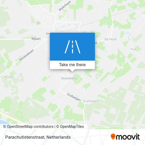 Parachutistenstraat map