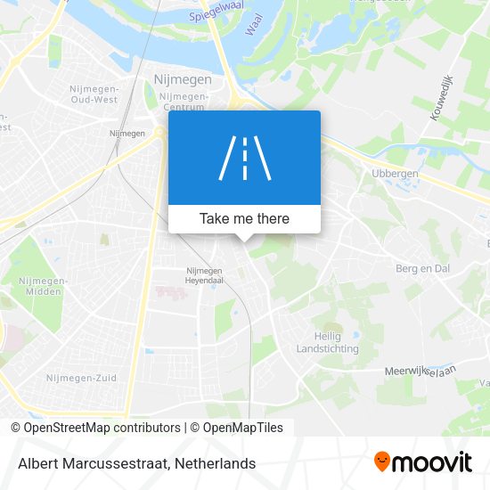 Albert Marcussestraat map